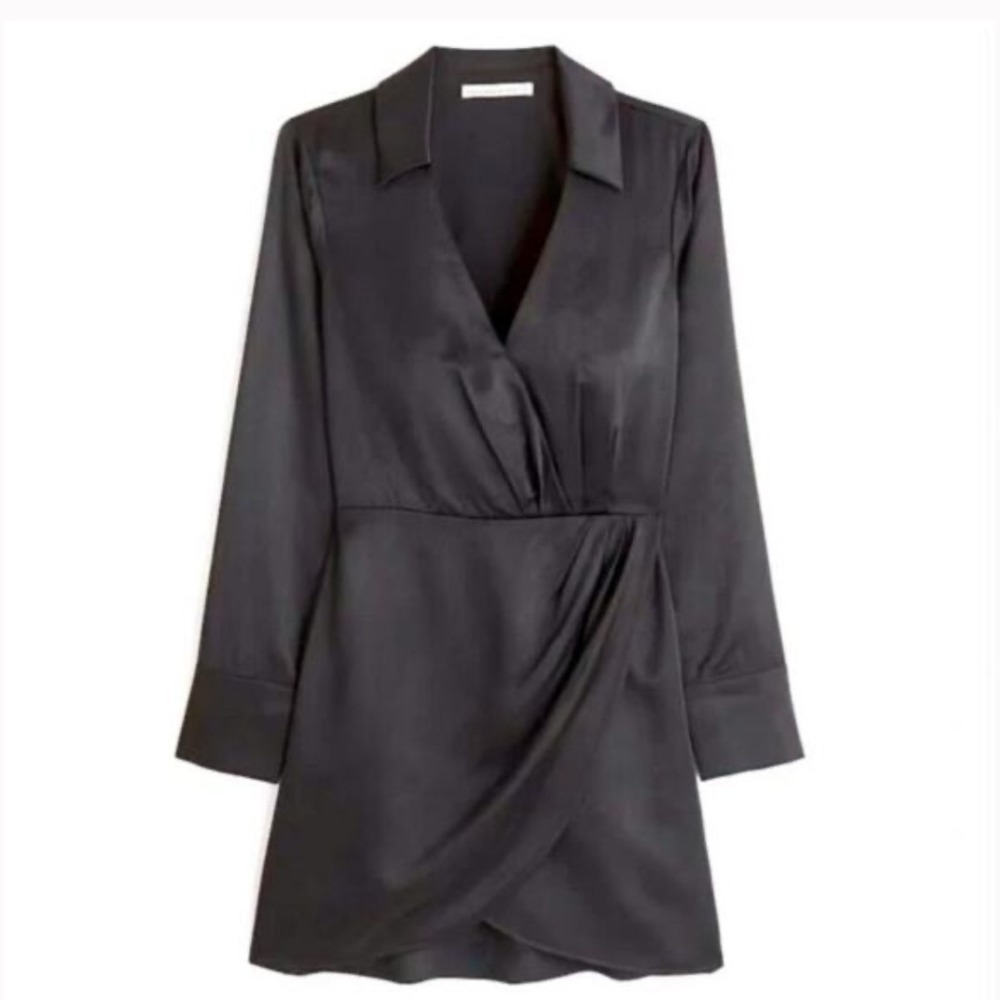 Abercrombie & Fitch Black Mini Dress
